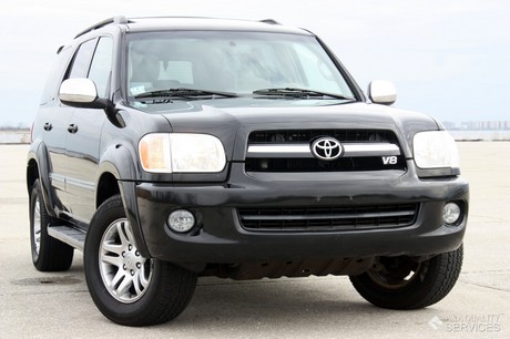 2007 TOYOTA SEQUOIA LIMITED 4WD REAR DVD