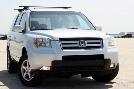 2007 HONDA PILOT EX-L HEATED SEATS 3RD SEAT DVD