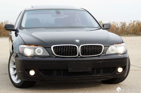2006 BMW 750LI NAVIGATION SPORT PKG PDC BLACK
